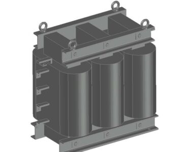 3D модель 3D модель трансформатора ТЭСК 63/52