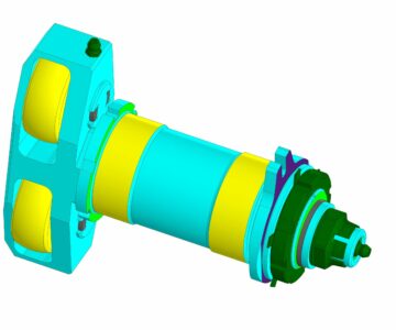 3D модель Разработка технологического процесса сборки "Роликовой опоры"