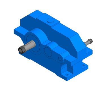 3D модель Редуктор 1Ц2У-100