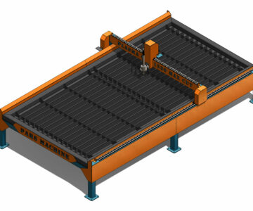 3D модель Плазменный резак 1.5 x 3.0m ЧПУ