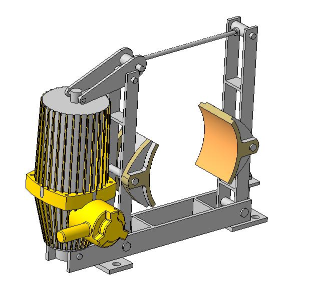 3D модель Тормоз ТКГ 300