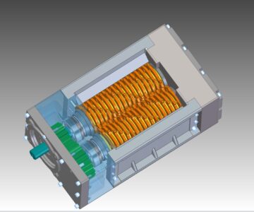 3D модель Дробилка канализационная