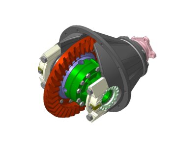 3D модель Редуктор ГАЗ-53 без картера (крышки)