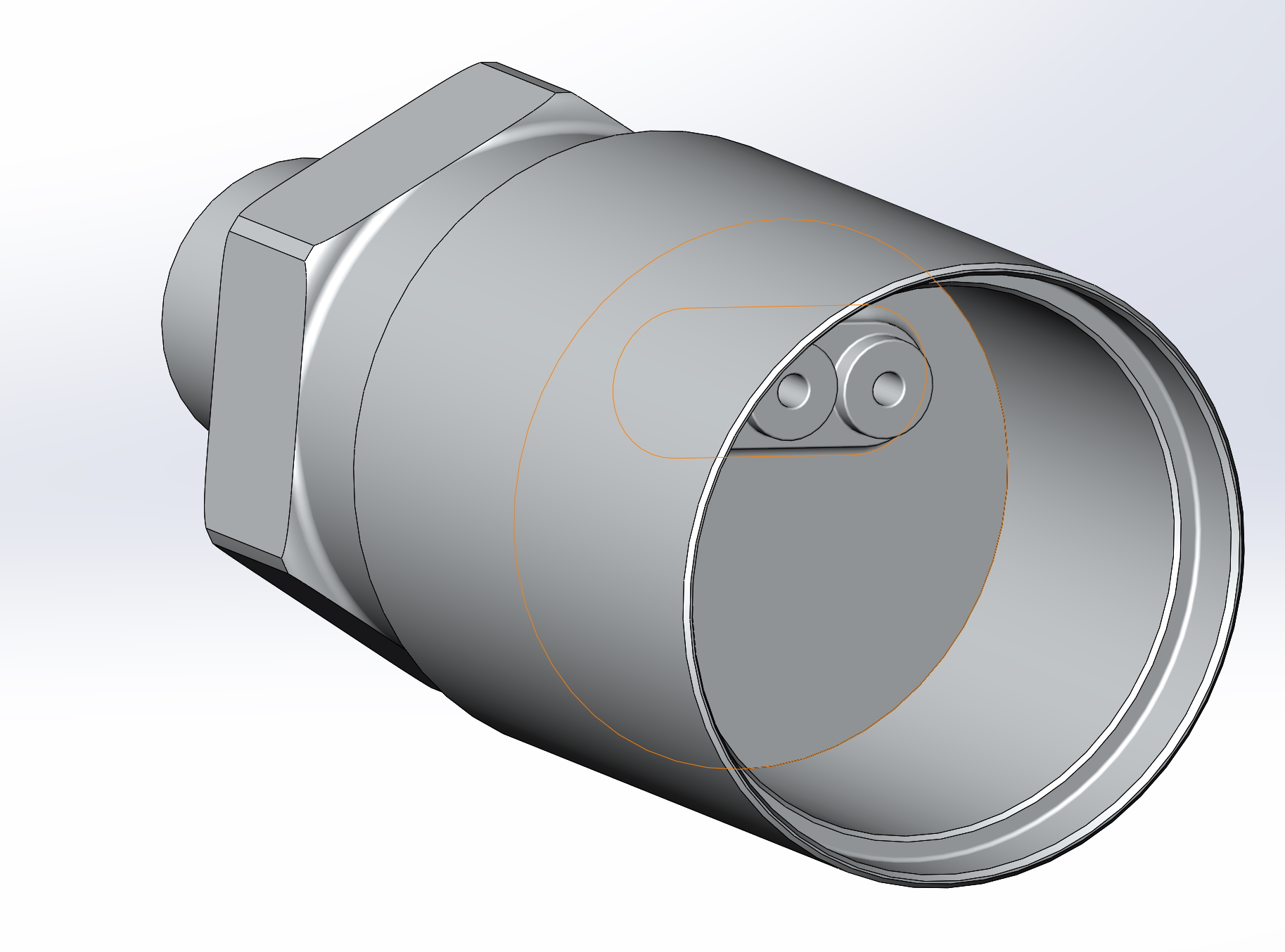 3D модель Датчик давления ADZ-SML-10