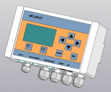 3D модель Вычислитель расхода нефти и газа УВП-280А.01