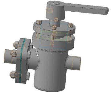 3D модель Кран спускной ПМИГ.ХХХХХХ.006