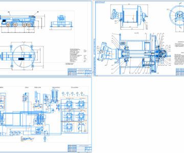 Чертеж Модернизация автомобильного гидравлического крана