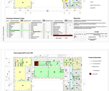 Чертеж Детский сад на 80 мест. Мероприятия по обеспечению доступа инвалидов.