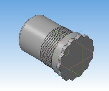 3D модель Контейнер для удлиненных бит