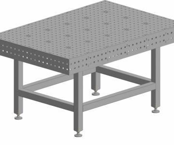 3D модель Сварочный стол 1500х1000