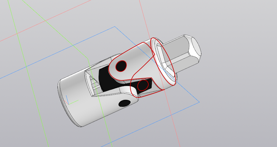 3D модель Карданчик 1/4