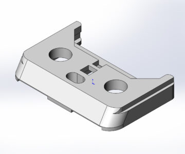 3D модель Направляющая ножа Moser 1401-7410