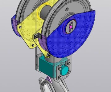 3D модель Подвеска крюковая 10 т