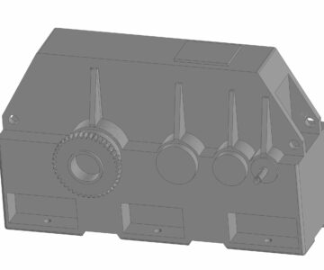 3D модель Редуктор Ц3У-315Н-200-32КМ-2 ver