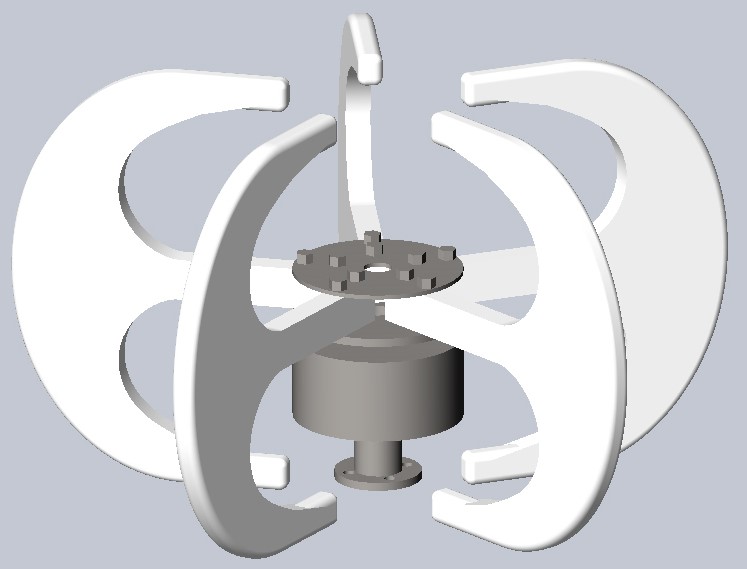 3D модель Ветрогенератор 100 (200) Ват