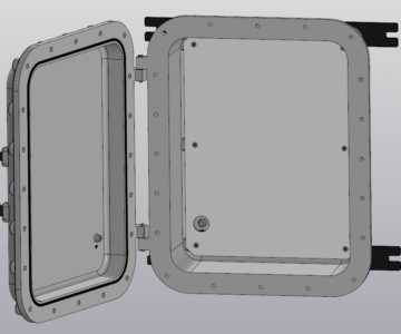 3D модель Взрывозащищенная оболочка Ex d