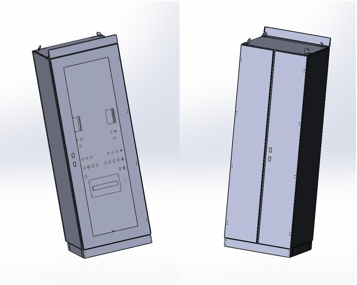 3D модель Сборка шкафа ШЗА в 3D