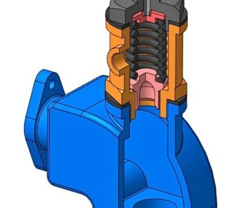 3D модель Клапан предохранительный МЧ00.63.00.00СБ