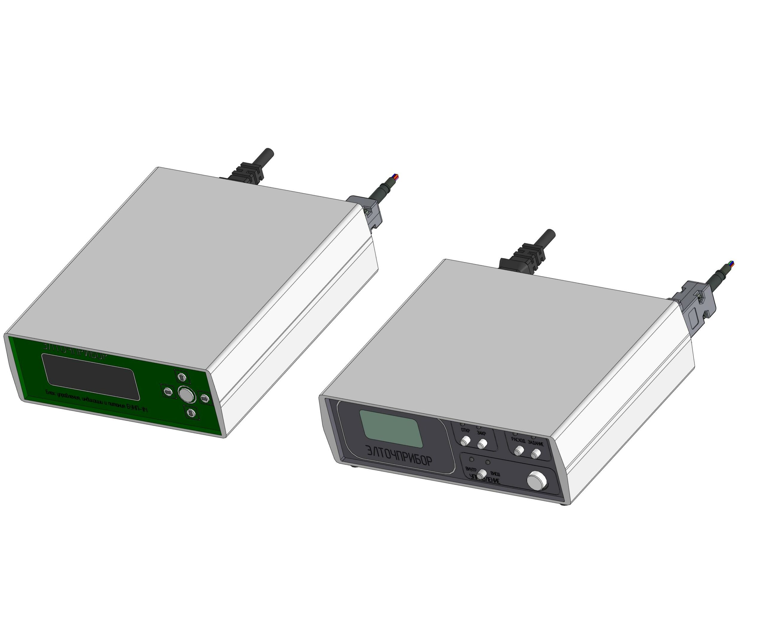 3D модель Блок управления БУИП-1 и БУИП-1м
