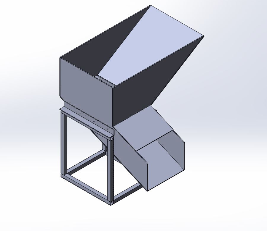 3D модель Лоток для сбора деталей на ТПА ENGEL VC200-80