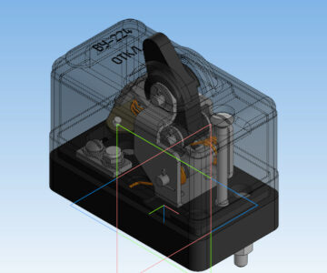 3D модель Выключатель ВУ-224