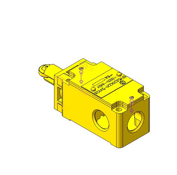3D модель Конечный (путевой) выключатель ВП15-21А221-54У2.8