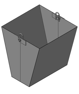 3D модель Контейнер распашной