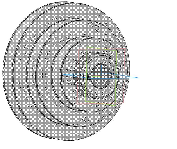 3D модель Шкив ведомый для станка СНВШ-1