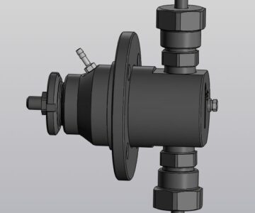 3D модель Гидроцилиндр плунжерного насоса НД