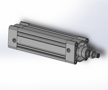 3D модель Пневмоцилиндр DSBC-80-200-PPSA-N3 FESTO