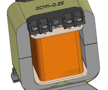 3D модель 3D трансформатор ОСМ1-0.25