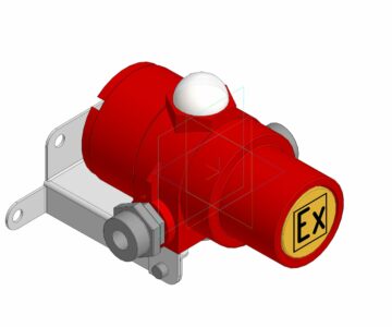 3D модель Оповещатель пожарный взрывозащищенный свето-звуковой ВС-07е-Ех-ЗИ