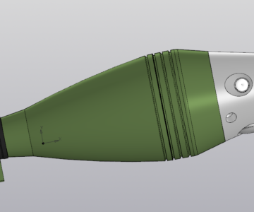 3D модель Мина 60мм М73