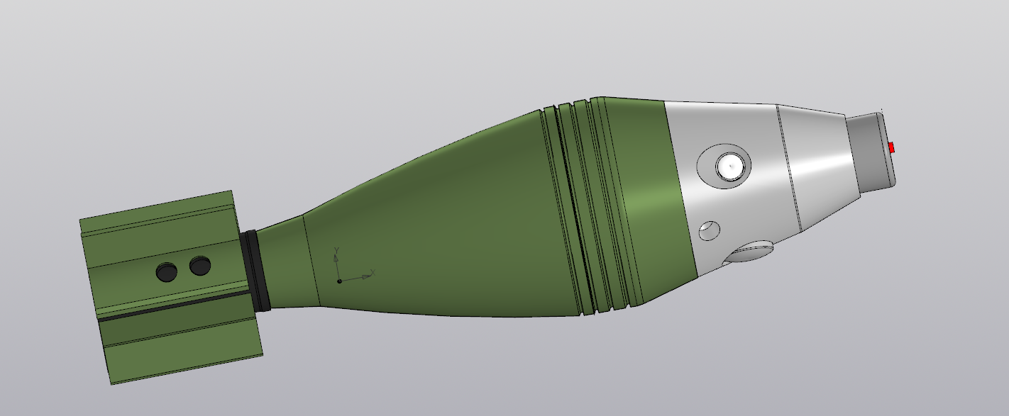 3D модель Мина 60мм М73