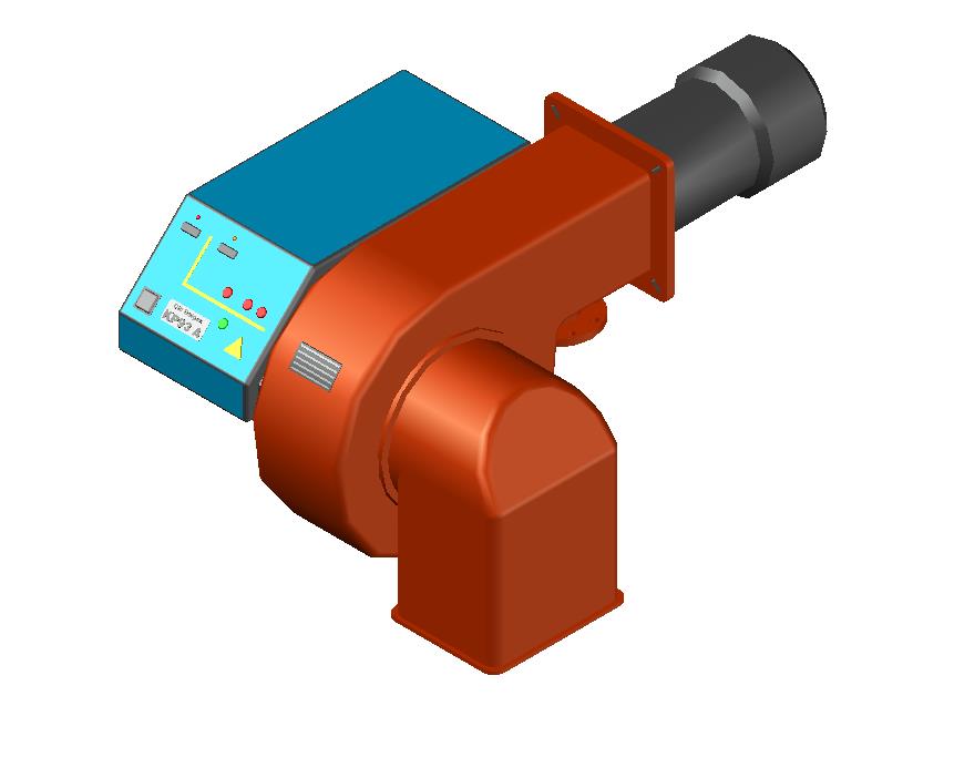 3D модель Горелка Cib Unigas Tecnopress KР93A