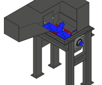 3D модель Мельница для стекла