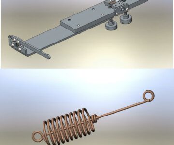 3D модель Устройство для навивки Фиш-пружины