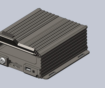 3D модель Видеорегистратор Carvis MD-444HDD Lite