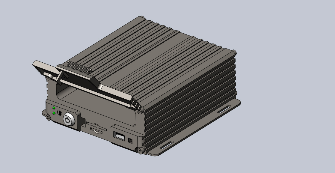 3D модель Видеорегистратор Carvis MD-444HDD Lite