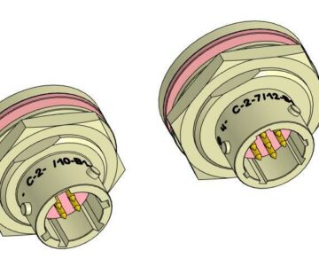3D модель Соединители  ОНц-БС-2-4/10-В1-1-В, ОНц-БС-2-7/12-В1-1-В