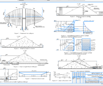 Чертеж Гидравлические расчеты конструктивных элементов сооружений
