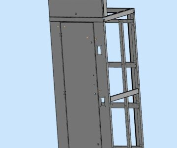 3D модель Ячейка КСО-393