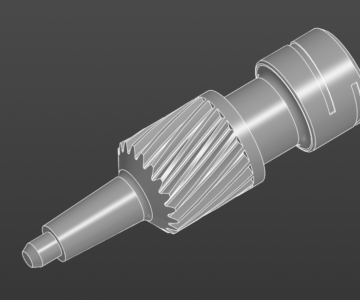 3D модель Шестерня спидометра