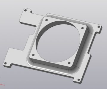 3D модель Корпус охлаждения платы MKS GEN L1 3D принтера