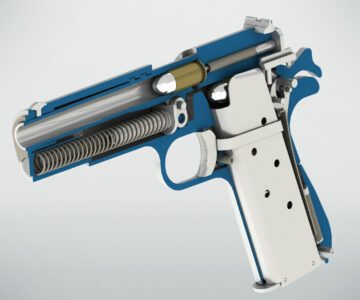 3D модель Пистолет Colt M1911A1