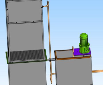 3D модель Градирня