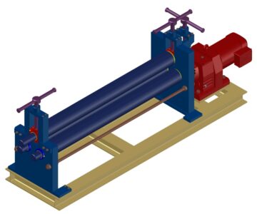 3D модель Моторизованная гибочная машина