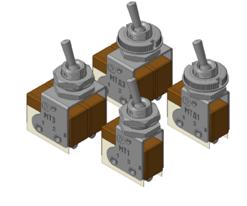 3D модель Тумблеры МТ1, МТ3