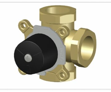 3D модель 3x-ходовый клапан STOUT 1 (SVM-003-012501)
