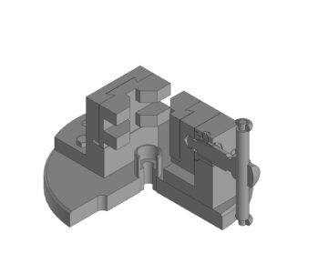 3D модель Тиски 00-000.06.06.06.00